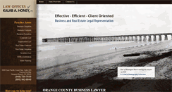 Desktop Screenshot of honeylegal.com